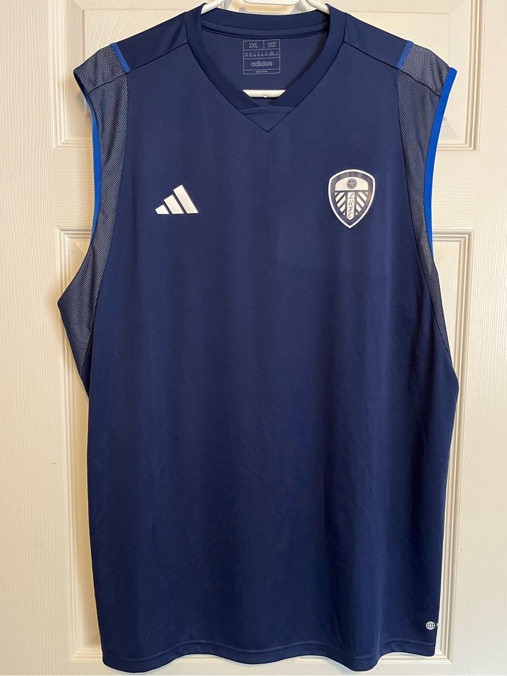 Adidas Leeds United Sleeveless Training Top